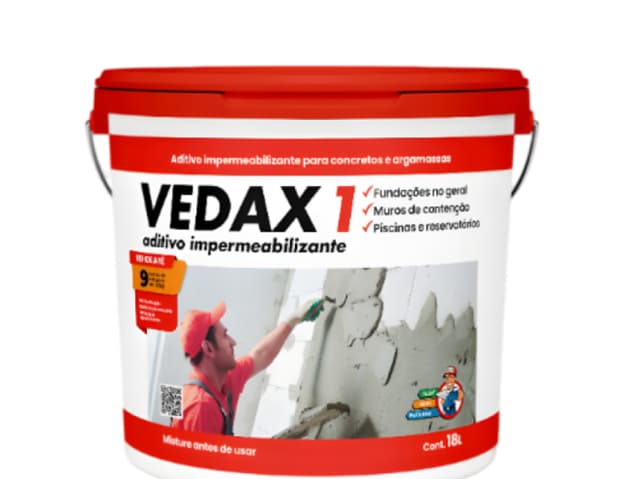 VEDAX - VEDAX 1 - ADIT. IMPERMEAB. (SM4) 18 LT.